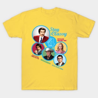 Anchorman Channel 4 News Team T-Shirt